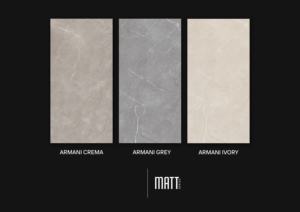 Carreaux de porcelaine mate de haute qualité, format 600x1200, grand format, pour sols et murs, pour hôtels, villas, appartements et intérieurs commerciaux - Product Image 3