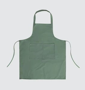 Wholesale Chef <b>Aprons</b> Custom Cotton <b>Kitchen</b> <b>Apron</b> with Adjustable Neck Strap and Front Pockets OEM Manufacturer - Product Image 3