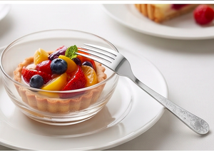 Ensemble de fourchettes en acier inoxydable avec finition miroir, parfait pour les ustensiles de cuisine et les accessoires hôteliers, qualité supérieure - Product Image 5