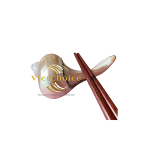 Reposapalillos Hecho a Mano con Concha Marina Natural Pulida, Ecológico, Recuerdo de Vietnam, Decoración para el Hogar, Regalo Empresarial, Modelo HANA - Product Image 6