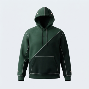 Sudaderas con Capucha de Invierno para Hombre, de la Mejor Calidad, Colores Sólidos, Estilo Urbano, Teñidas, Transpirables, de Secado Rápido, sin Costuras - Product Image 3