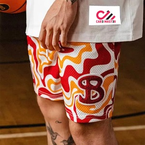 Nouveaux shorts de rugby pour hommes personnalisés par sublimation, shorts unisexes avec poches, 100% polyester, shorts de rugby - Product Image 4