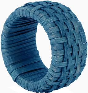 Best Selling Napkin Holder Rings Woven Rattan Wedding Napkin Ring - Product Image 1