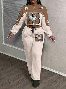 Trajes Deportivos para Mujer a Precio Económico, Corte Regular, Casual, Lavado Ácido, Maternidad, 100% Algodón, Diseño Personalizado con Logotipo, Profesional, para Gimnasio, Gran Venta - Product Image 4