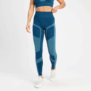 Leggings de yoga pour femmes, taille mi-haute, élastiques, couleur unie, grande taille, respirants, écologiques, vente en gros, fabriqués au Pakistan, dernier style - Product Image 3
