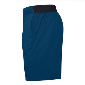 Shorts de sport d'été pour hommes, personnalisables avec logo, en molleton tricoté French Terry 100% coton, mi-long, uni, décontracté, respirant, séchage rapide - Product Image 5