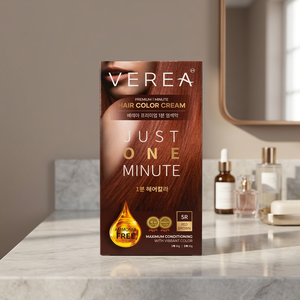 Crème colorante pour cheveux Berea Premium sans ammoniaque, 1 minute, formule nourrissante pour les cheveux bouclés et tous types de cheveux - Product Image 1