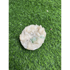 Natural Green Apophyllite with White Stilbite <b>Crystal</b> Mineral Specimen for Home Decoration Wholesale - Product Image 5