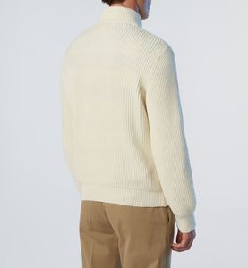 Sudadera de algodón con media cremallera para hombre, de felpa, corte holgado, con logo personalizado, marca de moda, venta al por mayor - Product Image 4