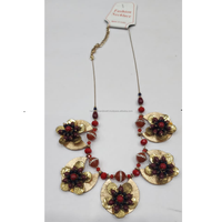 Collier en acier inoxydable plaqué or PVD 18K pour femmes, plage, vacances, grosses étoiles, perles, bijoux pour femmes