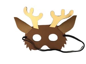 Costume Cosplay de fête de noël personnalisé en forme de cerf, masque facial pour les yeux de renne EVA - Product Image 4