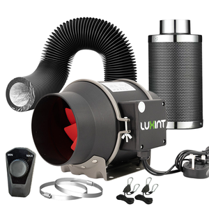 Kit Completo de <span class=keywords><strong>Cultivo</strong></span> <span class=keywords><strong>Interior</strong></span> LUXINT 4x4 700w, Sistema de Ventilación Inteligente Compatible con Equipos Profesionales, Ventilador de 6 Pulgadas con Clip para Plantas de <span class=keywords><strong>Interior</strong></span> - Product Image 5