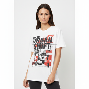 T-shirt en coton 100 % personnalisé avec logo, pour homme, uni, de haute qualité, respirant, en coton peigné, unisexe, décontracté, à manches courtes - Product Image 1