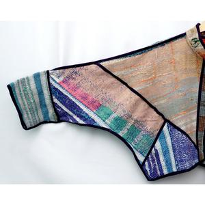 Chaqueta Kantha Vintage Hecha a Mano para Mujer, Cuello Mandarín, Manga Larga, Tejido de Algodón Transpirable y Ecológico para Otoño - Product Image 5