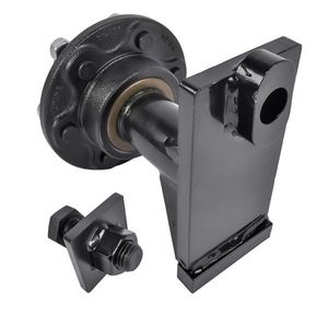 Roues à fixation rapide 6x 5.5 trous pour conteneurs roulants - Kit moyeu et axe pour conteneurs maritimes - Product Image 4