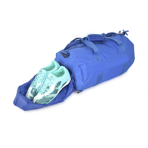 Bolsa de lona de nailon de 30-40L con cierre de cremallera, bolsa de gimnasio unisex, estilo informal, asa suave y duradera, correa ajustable - Product Image 5