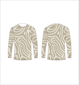 Men Cream <b>White</b> Black Camouflage Long Sleeve T Shirt Abstract Marble Pattern Crewneck <b>Tee</b> Casual Streetwear Tops Gym Training - Product Image 2