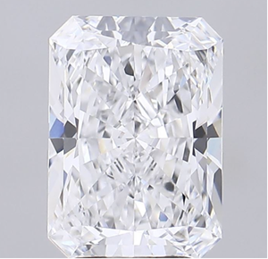Diamante Cultivado en Laboratorio con Certificación IGI, Corte Radiante de 2.95 CT, Color E, Claridad VVS1, CVD LG 782689761, ROYAL GEMS SUPER, para Joyería - Product Image 1