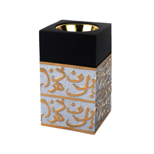 Luxury Mother of Pearl Inlay Mubkhar Incense Burner Set Wooden <b>Oud</b> <b>Bakhoor</b> Burner Holder Box with Clear Acrylic Cover Decor - Product Image 4