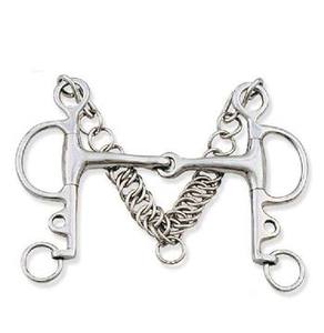 Bocados Weymouth & Pelham de Acero Inoxidable – Bocados de Doble Rienda para Doma Clásica y Equitación - Product Image 5