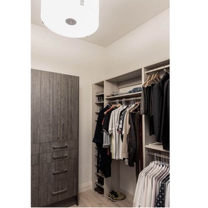 Meubles de chambre à coucher pour villa, vente directe d'usine, armoires modernes, rangement, armoire en bois écologique - Product Image 1