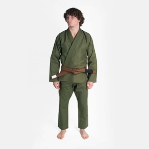 Conjuntos de Uniformes de Karate 100% Algodón, Logotipo Personalizado, Ropa de Artes Marciales, Calidad Premium de Exportación, Pedidos al por Mayor, Servicio OEM - Product Image 1