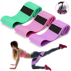Women Fitness Resistance <b>Bands</b> Set for Yoga Pilates Lower Body <b>Workout</b> Athletic Training 3-Piece Kit - Product Image 3
