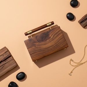 Bolso de Mano de Alta Calidad, Ecológico, con Incrustaciones de Madreperla, Impresión UV, Hecho a Mano, para Fiestas, Regalo para Mujer - Product Image 2