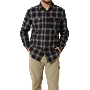 เสื้อเชิ้ตผ้าฟลานเนลบุซับในแบบเงียบสงบ เป็นมิตรกับสิ่งแวดล้อม สไตล์สตรีท สำหรับผู้ชาย ผ้าฝ้าย/โพลีเอสเตอร์ แขนยาว มีกระเป๋าเสื้อ  ลดราคาพิเศษประจำปี 2026 - Product Image 6