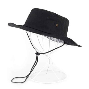 Sombrero de Pesca y Senderismo Personalizado para Campamento de Verano, Impermeable, Unisex, de Malla de Poliéster, Estilo Táctico, con Botón y Serigrafía - Product Image 2