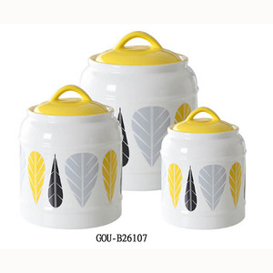 Conteneurs de rangement en céramique pour la cuisine - Product Image 2
