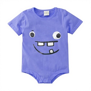 Oem Baby Romper Organic Cotton Design Baby Bodysuit Indian Manufacturer Tirupur OEM Gots Certified Organic Cotton Romper Sale - Product Image 1