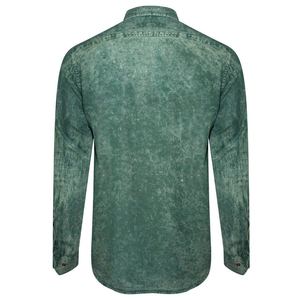 เสื้อเชิ้ตยีนส์ทรงสบาย ติดกระดุมด้านหน้า เหมาะสำหรับใส่ลำลอง แฟชั่นประจำวัน และการจับคู่ชุดได้ง่าย - Product Image 5