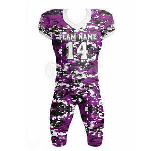 Uniforme de Fútbol Americano de Estilo Moderno, Sublimado, Tela Ligera, Ideal para Práctica y Juego - Product Image 2