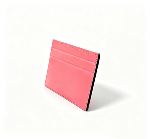 [Customised Logo] Genuine Cowhide Top Grain Leather Card Holder for Men & Women Fashion Style - Product Image 2