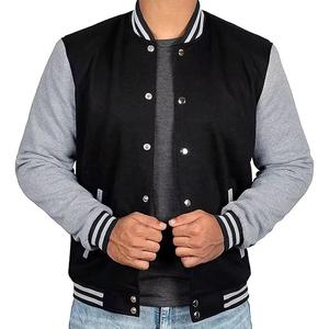 Men's New Fashion Unisex College Letterman Varsity <b>Jacket</b> Custom Design <b>Leather</b> Varsity <b>Jacket</b> for Casual Wear - Product Image 1