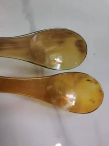 ช้อนน้ำผึ้งทำจากเขาควายธรรมชาติสุดหรู สำหรับกาแฟ ชา ภาชนะบนโต๊ะอาหาร ชุดช้อนสำหรับรับประทานอาหาร - Product Image 2