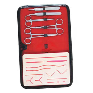 Kit de Práctica de Sutura Eléctrica, Instrumentos Quirúrgicos de Acero Inoxidable con Certificación CE para Entrenamiento de Estudiantes de Medicina, Hospital, ORL - Product Image 4