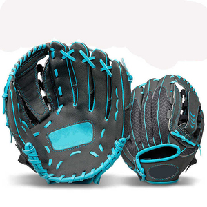 Customized Logo Old Fashioned Professional Baseball Mitts Official League <b>Game</b> Protective Catcher Gloves Made Leather Direct - Product Image 1