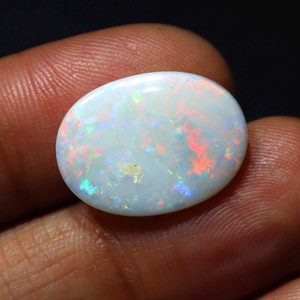 5 Carat Natural Australian <b>Opal</b> Solid Coober Pedy Loose Gemstone Beautiful Multi Fire Handmade for Jewelry Making Stone - Product Image 4