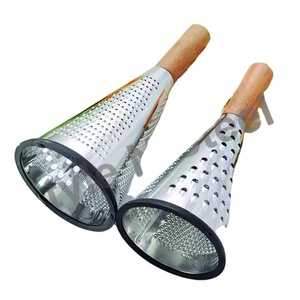 Râpe conique manuelle en acier inoxydable durable avec logo personnalisé pour la cuisine, pour les hôtels - Product Image 1