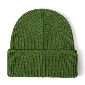 Bonnets en tricot d'hiver chauds à broderie 3D de différentes couleurs pour un style streetwear unisexe, coupe-vent, séchage rapide, 100% acrylique, taille personnalisée - Product Image 4