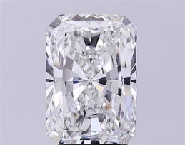 Diamant de laboratoire Ilois 3,54 CT taille Radiant, couleur F, clarté VS2, type CVD IIa, certifié IGI pour la fabrication de bijoux - Product Image 4