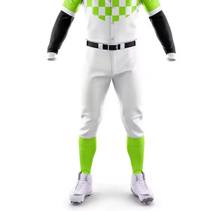 Baseball Uniform Stylish <b>Athletic</b> Outfit Breathable Fabric Comfortable Team Wear Jersey Set Baseball Uniform - Product Image 4