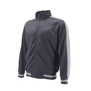 Ensemble de survêtement imprimé color block pour femme, manches courtes, fermeture éclair, sportif, respirant, séchage rapide, Spandex/Nylon, collection automne - Product Image 5