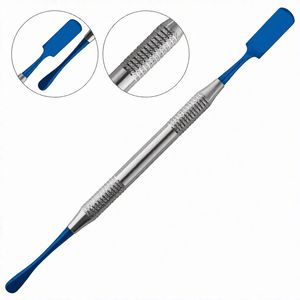 Elevador periostal Prichard PR-3 con puntas recubiertas de titanio azul, instrumento de acero inoxidable para extracción dental y elevación de raíces. - Product Image 2