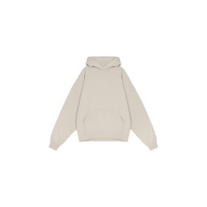 Pull lourd surdimensionné de haute qualité hiver chaud 100% coton Logo personnalisé Streetwear sweats à capuche pour hommes - Product Image 5