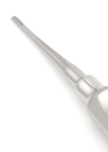 301 Apexo Elevator Straight 2.5mm 15.5cm Smooth Non Serrated Dental Extraction Instrument Hollow Handle Surgical Stainless Steel - Product Image 2