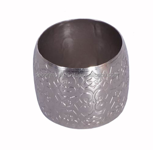 Vente chaude Rond de serviette fait à la main écologique Rond de serviette au design moderne Porte-serviette de mariage Décoratif de mariage - Product Image 5
