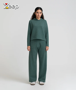 XEEP Sweat-shirts personnalisés pour hommes, en jersey tricoté, imprimés par transfert thermique, avec logo sur le devant, poche, respirants et à séchage rapide, pour l'hiver - Product Image 3